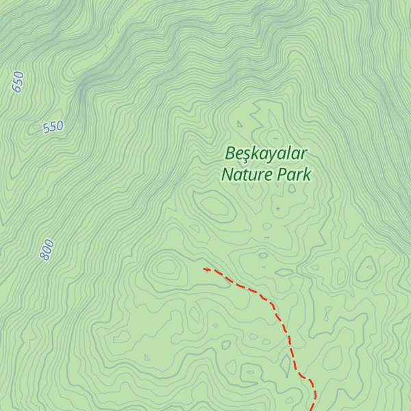 Map of Bayrak Tepesi