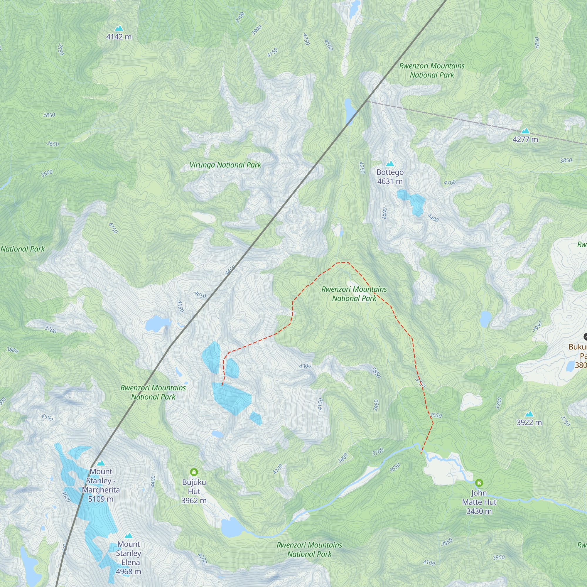 Rock Shelter map