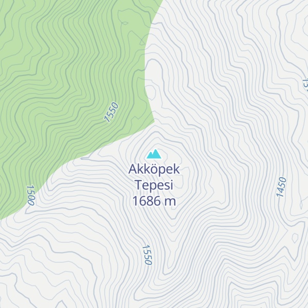 Map of Akköpek Tepesi