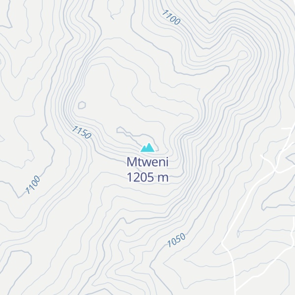 Map of Mtweni