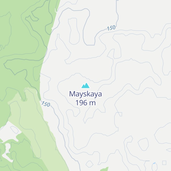 Map of Mayskaya