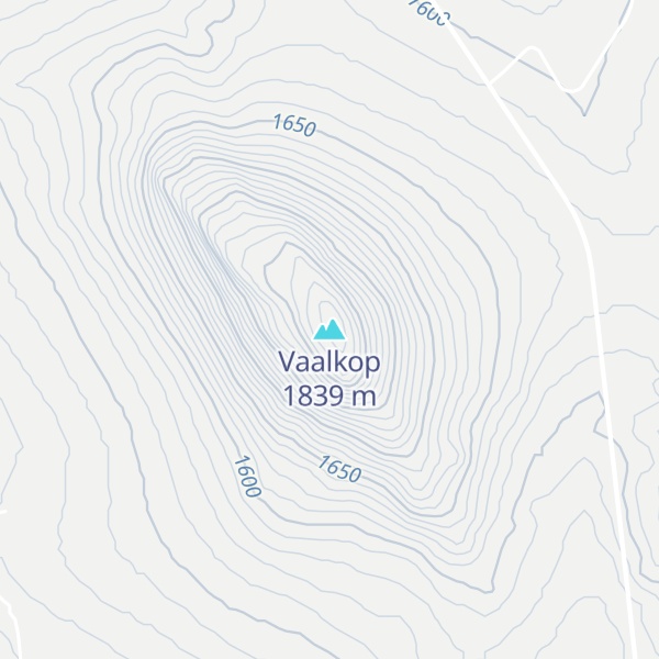 Map of Vaalkop