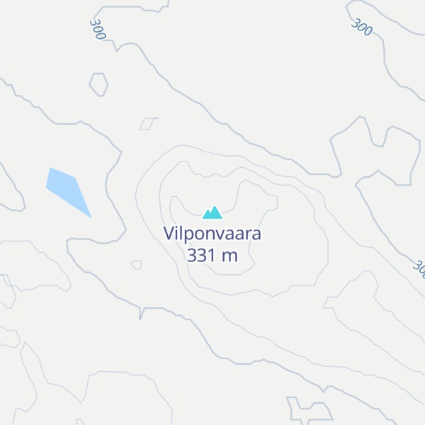 Map of Vilponvaara