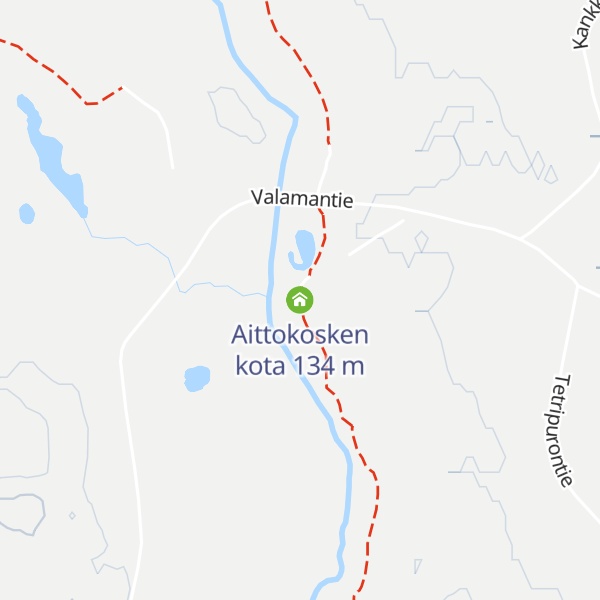 Map of Aittokosken kota