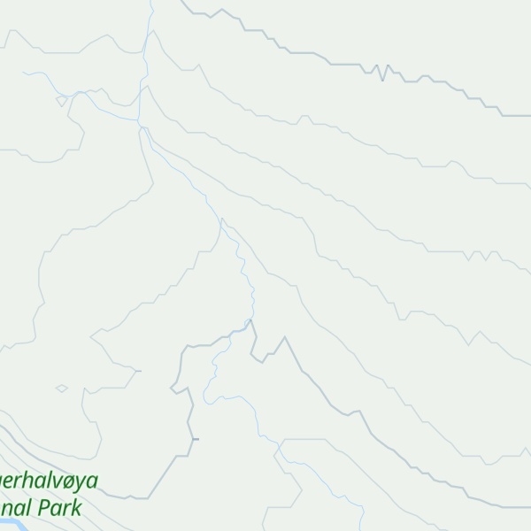 Map of Bjørneskarhytta