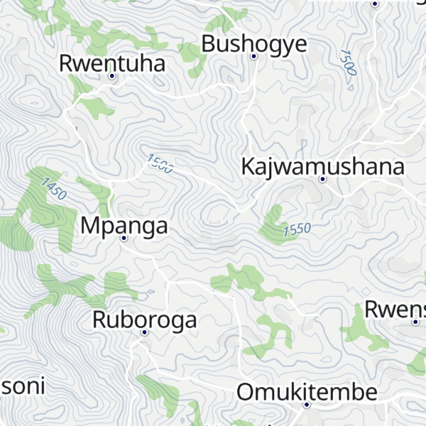 Map of Nyakitabire