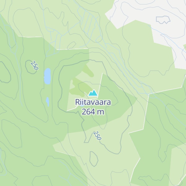 Map of Riitavaara