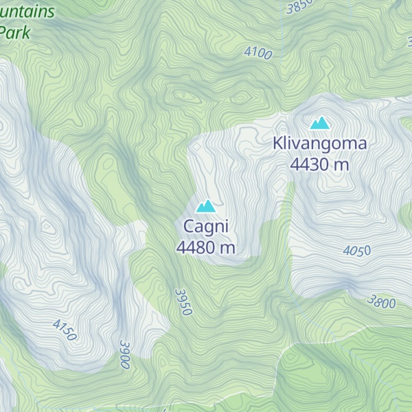 Map of Cagni