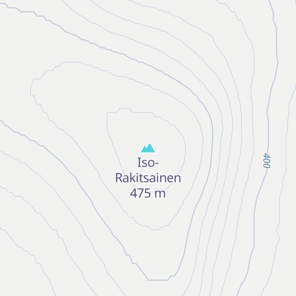 Map of Iso-Rakitsainen