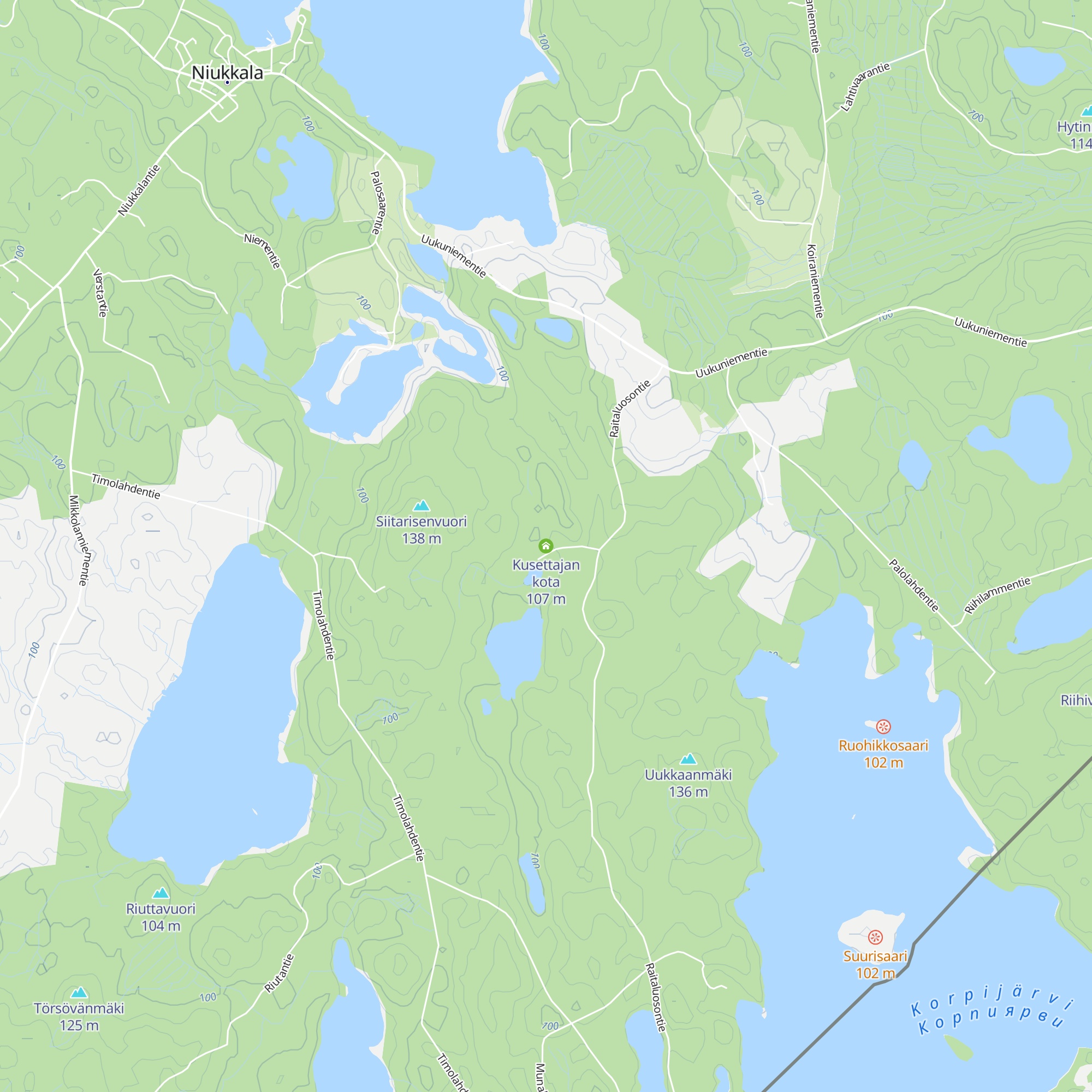 Kusettajan kota map