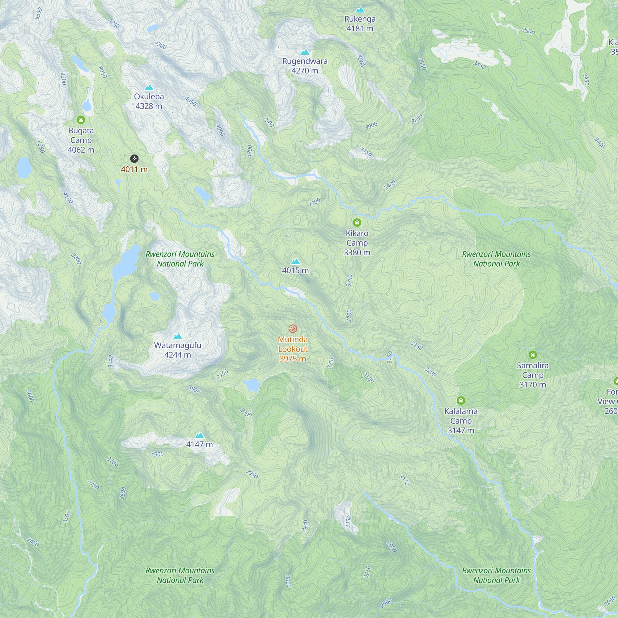 Mutinda Camp map