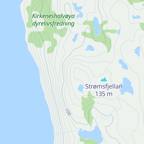 Map of Vardhaugen