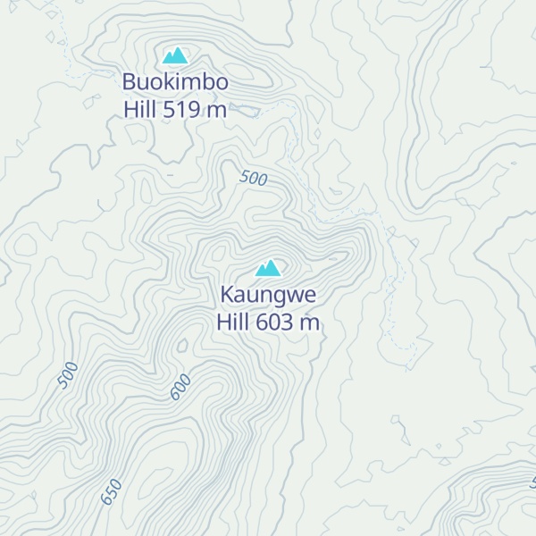 Map of Kaungwe Hill