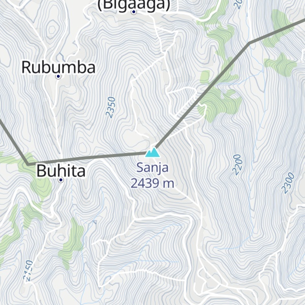 Map of Sanja