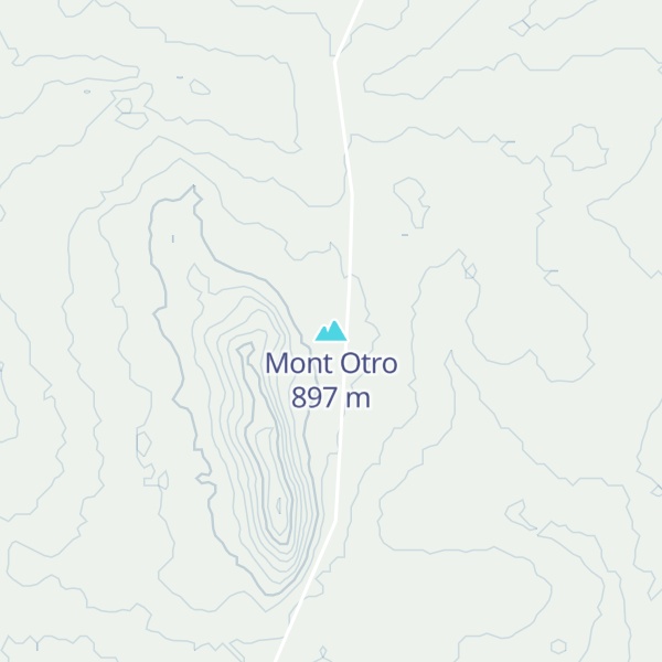 Map of Mont Otro