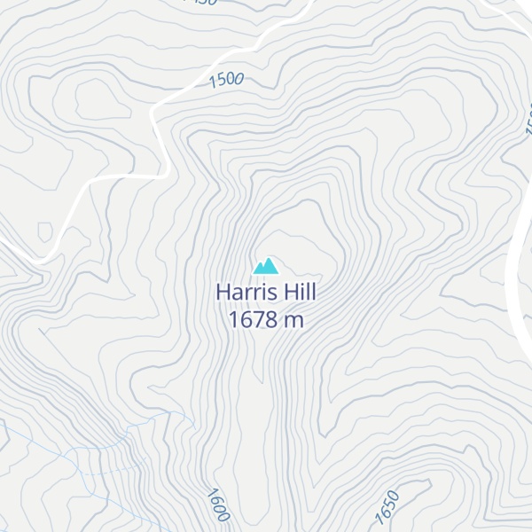 Map of Harris Hill