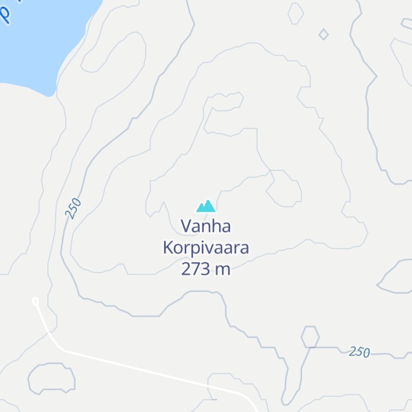 Map of Vanha Korpivaara