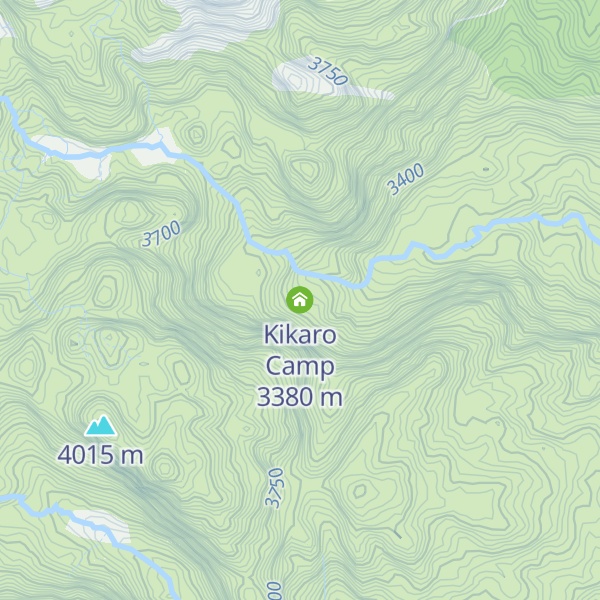 Map of Kikaro Camp