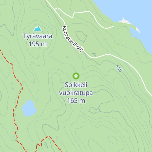Map of Soikkeli vuokratupa