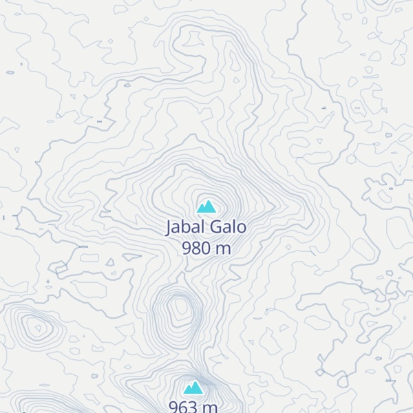 Map of Jabal Galo