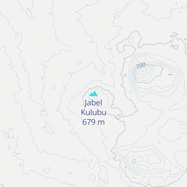 Map of Jabel Kulubu