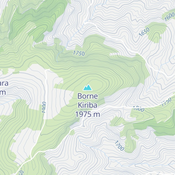 Map of Borne Kiriba