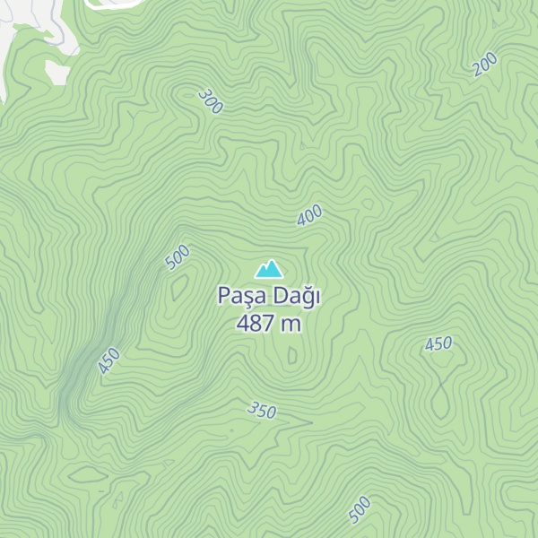 Map of Paşa Dağı
