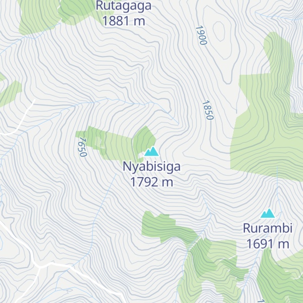 Map of Nyabisiga