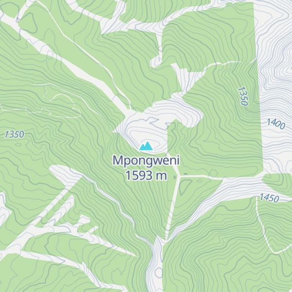 Map of Mpongweni