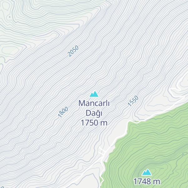 Map of Mancarlı Dağı