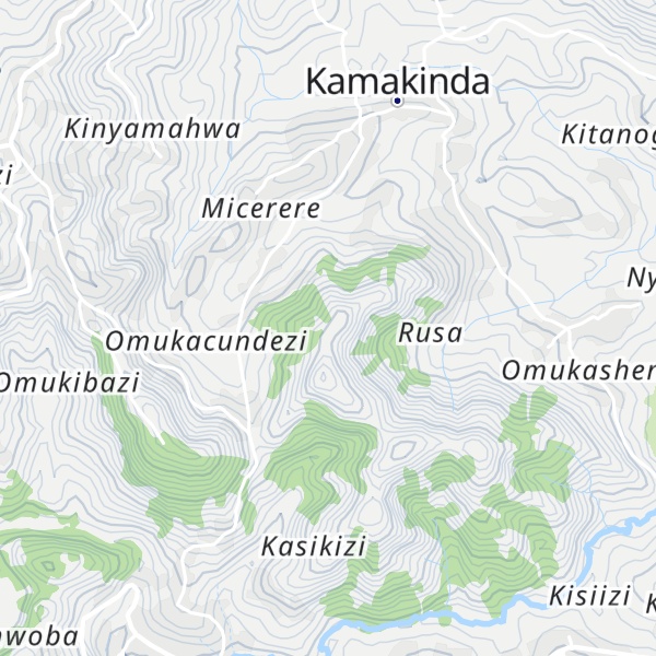 Map of Rwankunga
