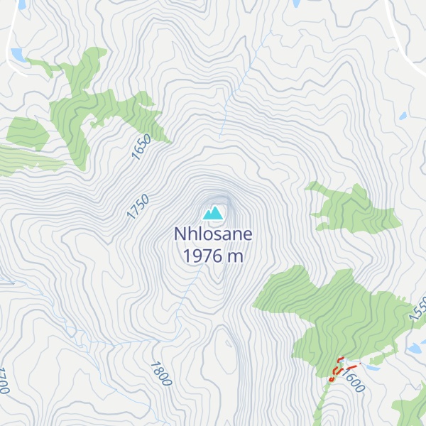 Map of Nhlosane