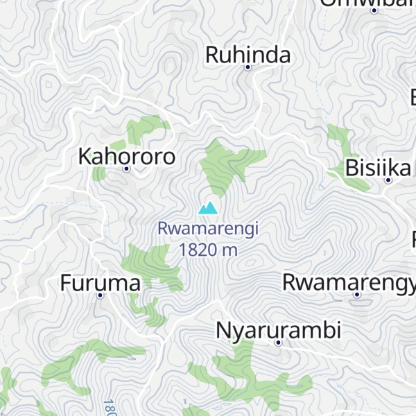 Map of Rwamarengi
