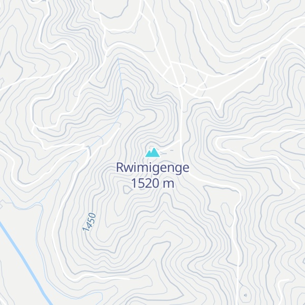 Map of Rwimigenge