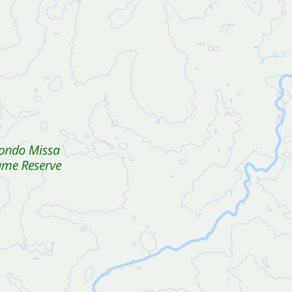Map of Mont Belenga
