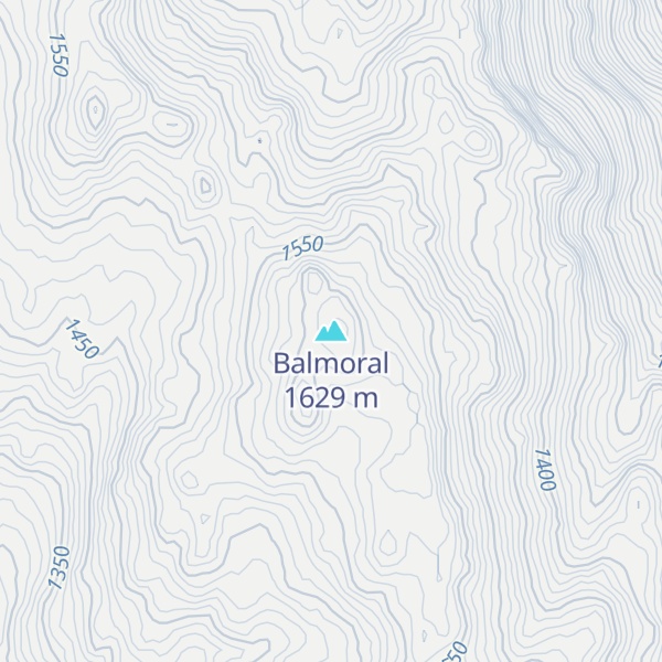 Map of Balmoral