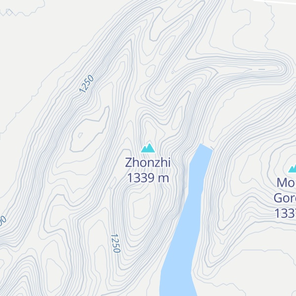 Map of Zhonzhi