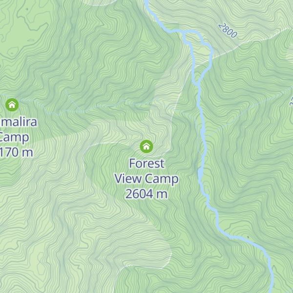 Map of Forest View Camp