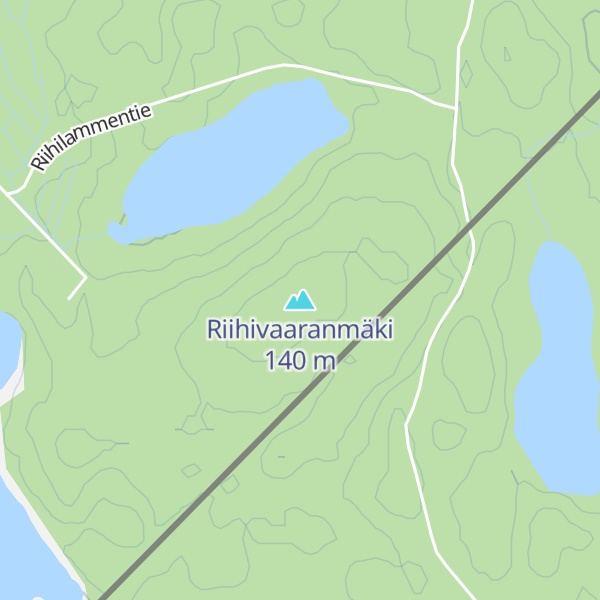 Map of Riihivaaranmäki