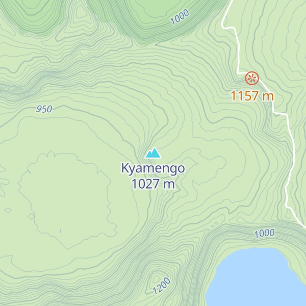 Map of Kyamengo