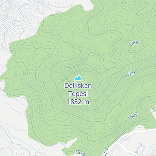 Map of Deliiskan Tepesi