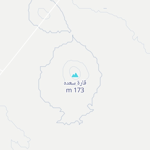 Map of قارة سعده
