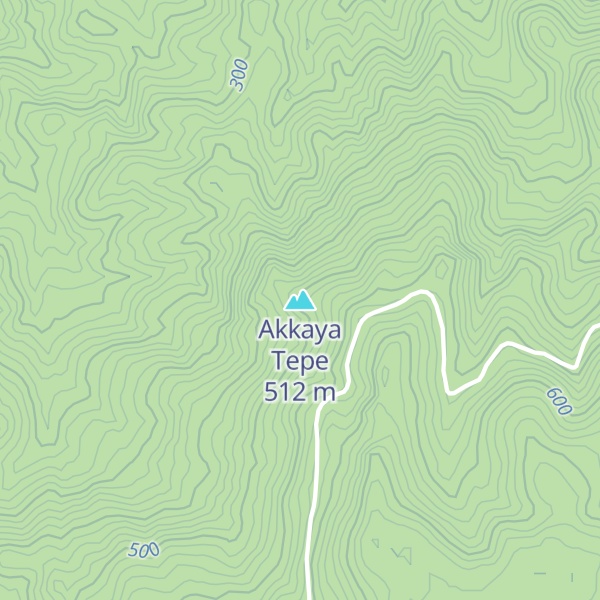 Map of Akkaya Tepe