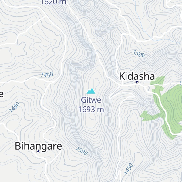 Map of Gitwe