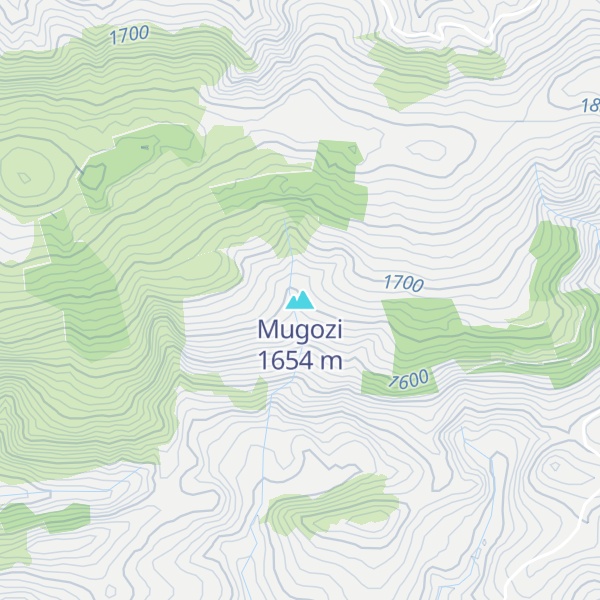Map of Mugozi