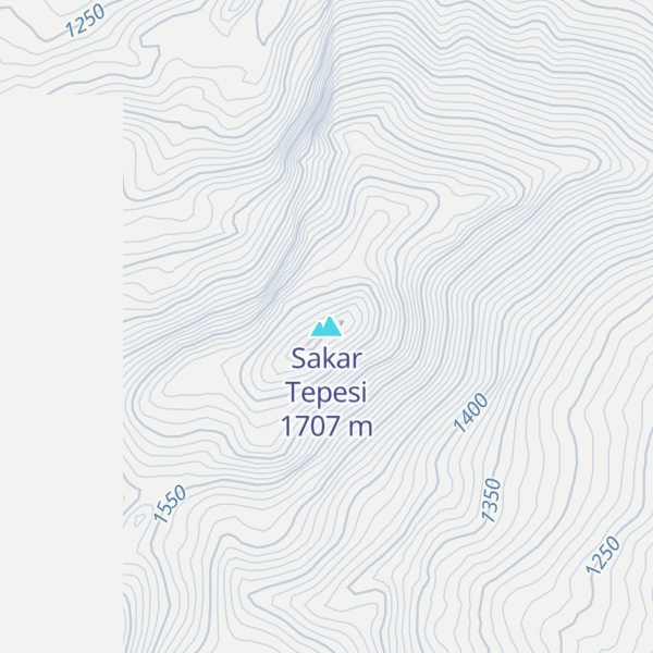 Map of Sakar Tepesi