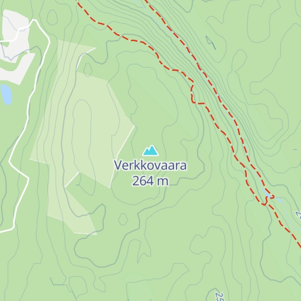 Map of Verkkovaara