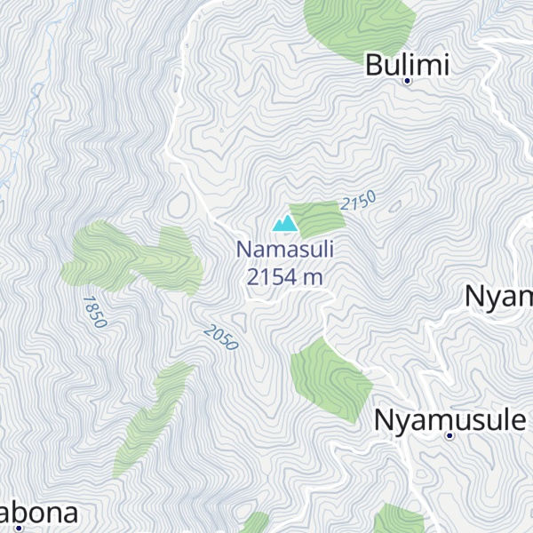 Map of Mahango