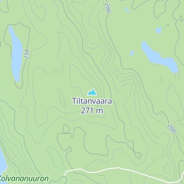 Map of Tiltanvaara