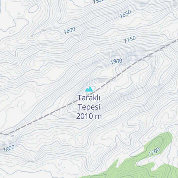 Map of Taraklı Tepesi